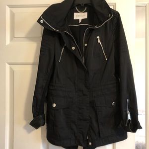 Bcbg anorak with packable hood